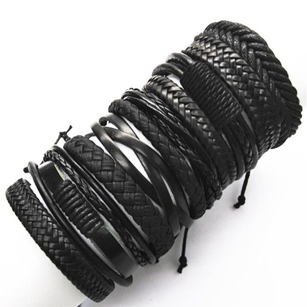 10pcs/set black wrap woven new fashion handmade men bracelets male women leather bracelet men bangle wholesale jewe qylond, Golden;silver
10pcs/set black wrap woven new fashion handmade men bracelets male women leather bracelet men bangle wholesale jewe qylond, Golden;silver