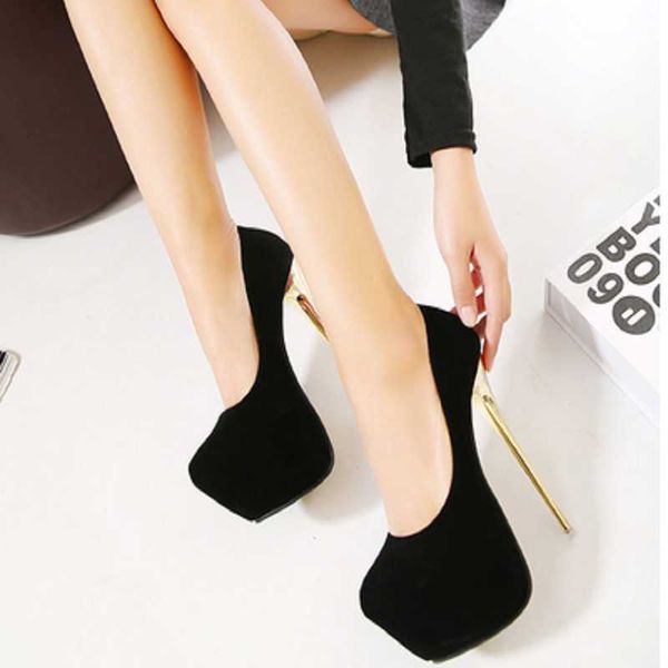stiletto matte wild waterproof platform non-slip thick bottom summer super high heel women's shoes, Black
stiletto matte wild waterproof platform non-slip thick bottom summer super high heel women's shoes, Black