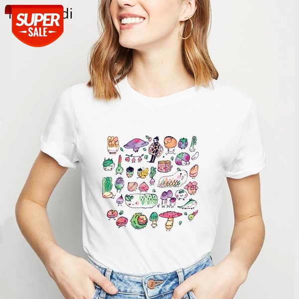 vegan t shirt women mushrooms vegetables print tshirt femme funny vogue female t-shirt harajuku kawaii clothes streetwear #cq6x, White
vegan t shirt women mushrooms vegetables print tshirt femme funny vogue female t-shirt harajuku kawaii clothes streetwear #cq6x, White