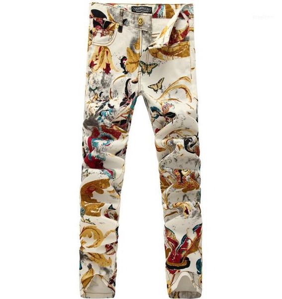 men's jeans 28-40 2021 foreign men influx of men's printing slim stretch feet pants plus size trousers costumes clothing1, Blue
men's jeans 28-40 2021 foreign men influx of men's printing slim stretch feet pants plus size trousers costumes clothing1, Blue