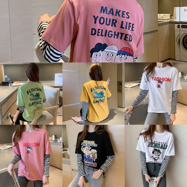 yeoat pure cotton super fire autumn fake fashion long for t-shirt coat t-shirt sleeve women 2020 spring and cec loose korean casual t, White
yeoat pure cotton super fire autumn fake fashion long for t-shirt coat t-shirt sleeve women 2020 spring and cec loose korean casual t, White