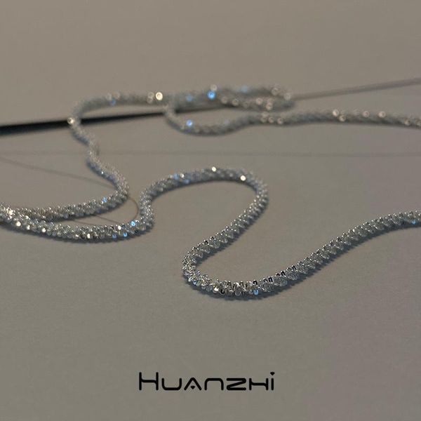 chokers huanzhi 2021 vintage minimalist shiny silver color starry clavicle chain elegant necklace for women girls party jewelry, Golden;silver
chokers huanzhi 2021 vintage minimalist shiny silver color starry clavicle chain elegant necklace for women girls party jewelry, Golden;silver