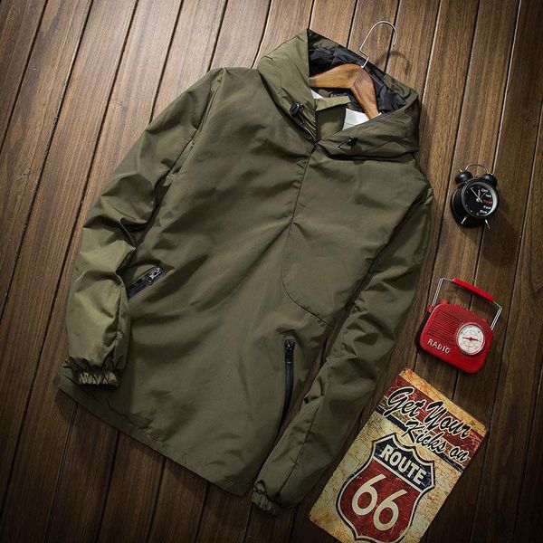 casual men hoodies autumn solid army green black bomber jacket fashion zipper hooded windbreaker tactical male hoody pullover
casual men hoodies autumn solid army green black bomber jacket fashion zipper hooded windbreaker tactical male hoody pullover
