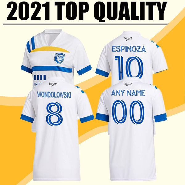 20-21 san jose earthquakes 6 alanis 8 wondolowski 10 espinoza 14 yueill 7 eriksson thai quality soccer jerseys home away football shirt, Black;yellow
20-21 san jose earthquakes 6 alanis 8 wondolowski 10 espinoza 14 yueill 7 eriksson thai quality soccer jerseys home away football shirt, Black;yellow