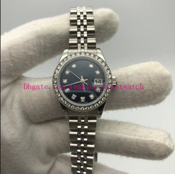 luxury women's watches 28mm 178384 diamond asia 2813 mechanical silver gold stainless steel bracelet ladies watches original box paper, Slivery;brown
luxury women's watches 28mm 178384 diamond asia 2813 mechanical silver gold stainless steel bracelet ladies watches original box paper, Slivery;brown