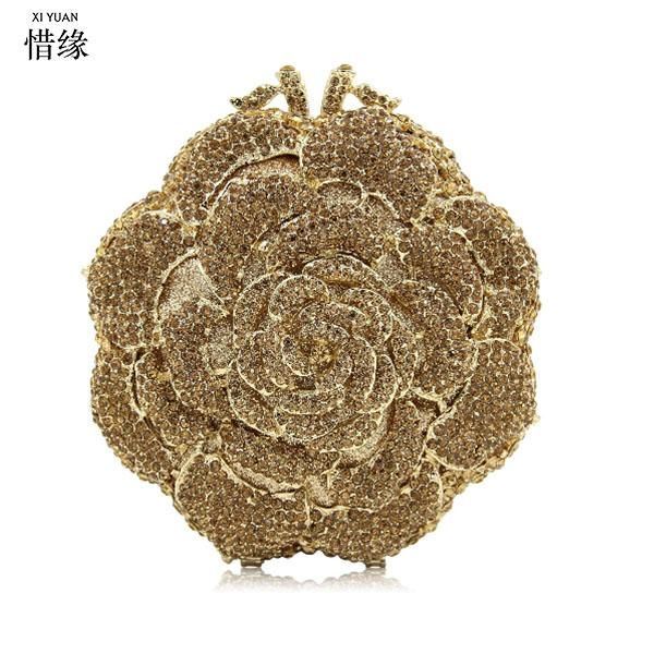 xiyuan brand new arrival women pink evening bag flower crystal clutch female party bags ladies wedding purses gold
xiyuan brand new arrival women pink evening bag flower crystal clutch female party bags ladies wedding purses gold