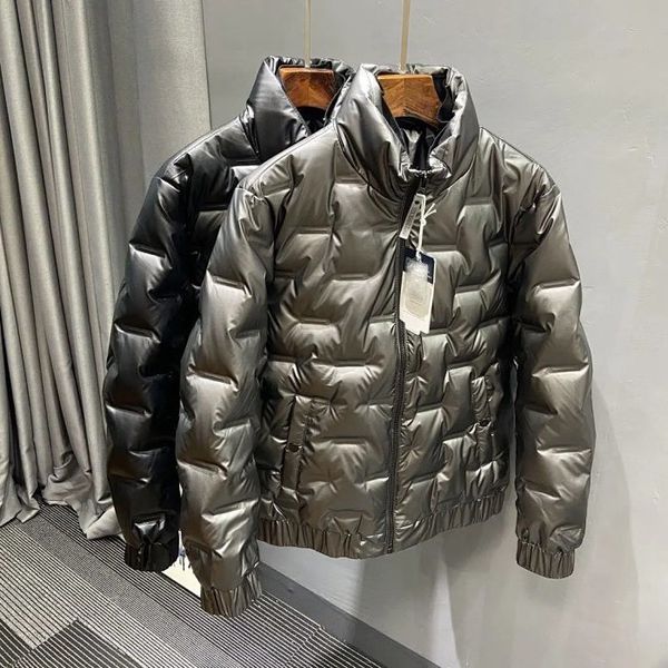 a jian's independent 80 white duck seamless pressure glued split men's winter stand collar casual down jacket
a jian's independent 80 white duck seamless pressure glued split men's winter stand collar casual down jacket