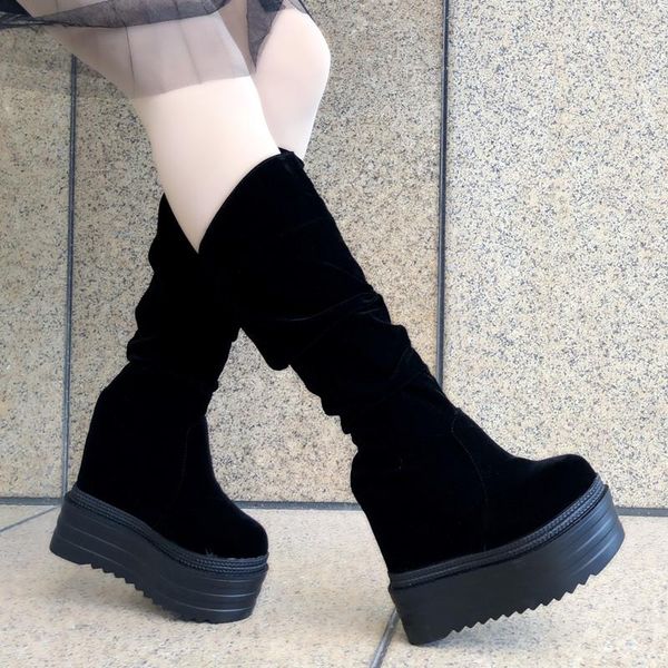 14см каблук ботфорты толстым дном платформы клинья boots женщины black
14см каблук ботфорты толстым дном платформы клинья boots женщины black