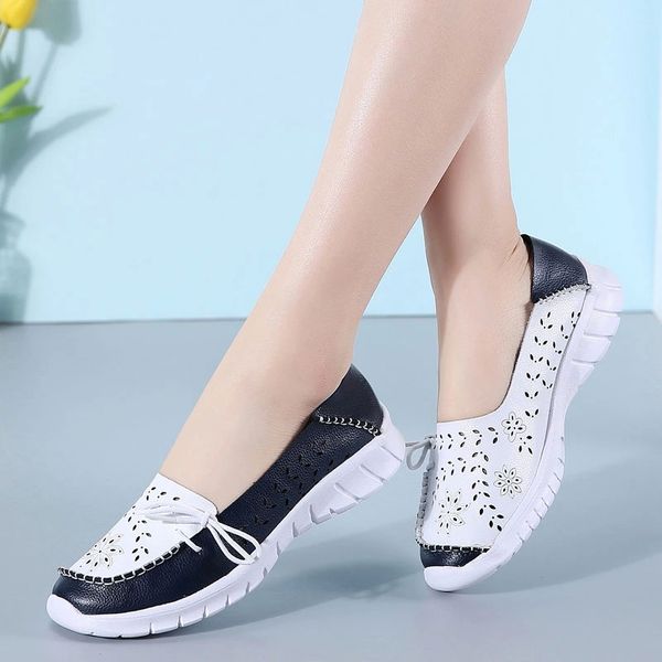 new arrival summer shoes casual sneakers women genuine leather slip on loafers comfortable breathable flat shoes female #oo9b, Black
new arrival summer shoes casual sneakers women genuine leather slip on loafers comfortable breathable flat shoes female #oo9b, Black