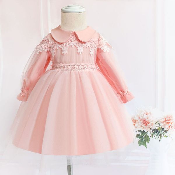 2021 new princess kids baby girls lace for party pageant fashion sweet cute peter pan collar embroidery infant 0-2y kkao, Red;yellow
2021 new princess kids baby girls lace for party pageant fashion sweet cute peter pan collar embroidery infant 0-2y kkao, Red;yellow