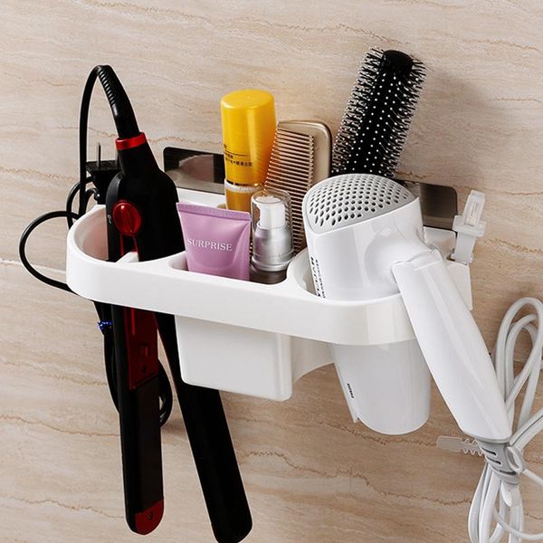 bath accessory set plastic comb holder storage organizer hair dryer rack self-adhesive household stand kids para bano bathroom products be50
bath accessory set plastic comb holder storage organizer hair dryer rack self-adhesive household stand kids para bano bathroom products be50