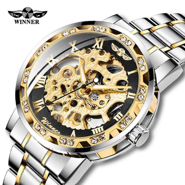 winner fashion brand men hand-wind mechanical watch men stainless steel sport business wristwatch relogio masculino1, Slivery;brown
winner fashion brand men hand-wind mechanical watch men stainless steel sport business wristwatch relogio masculino1, Slivery;brown