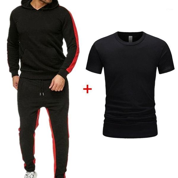 2020 new autumn andwinter men's and women's casual sportswear suit solid color striped sweater suit + t-shirt hand1, Gray
2020 new autumn andwinter men's and women's casual sportswear suit solid color striped sweater suit + t-shirt hand1, Gray