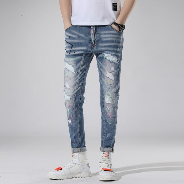 2021 new men's jeans for men painted thin elastic pants embroidered hip-hop hip hip-hop, blue spring rgb8
2021 new men's jeans for men painted thin elastic pants embroidered hip-hop hip hip-hop, blue spring rgb8