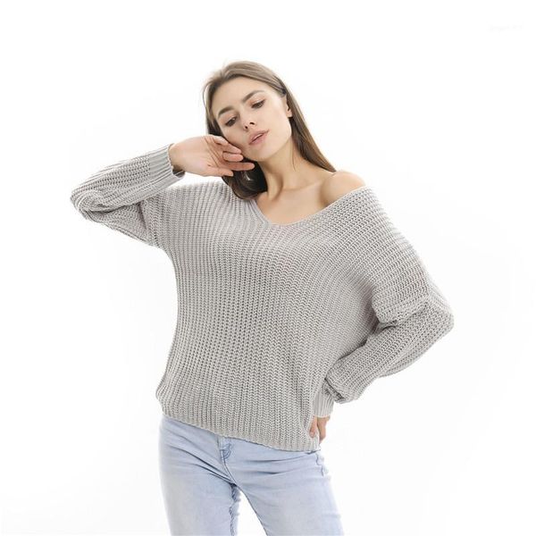 women fashion autumn winter knitted sweater long sleeve keep warm loose v-neck pullovers dew shoulder plus size sweaters1, White;black
women fashion autumn winter knitted sweater long sleeve keep warm loose v-neck pullovers dew shoulder plus size sweaters1, White;black