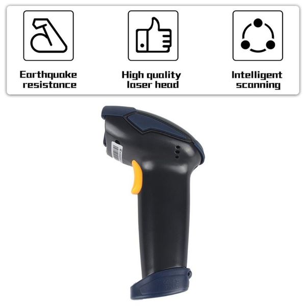2d barcode scanner usb wired automatic barcode scanner scanning bar-code reader black simple installation
2d barcode scanner usb wired automatic barcode scanner scanning bar-code reader black simple installation