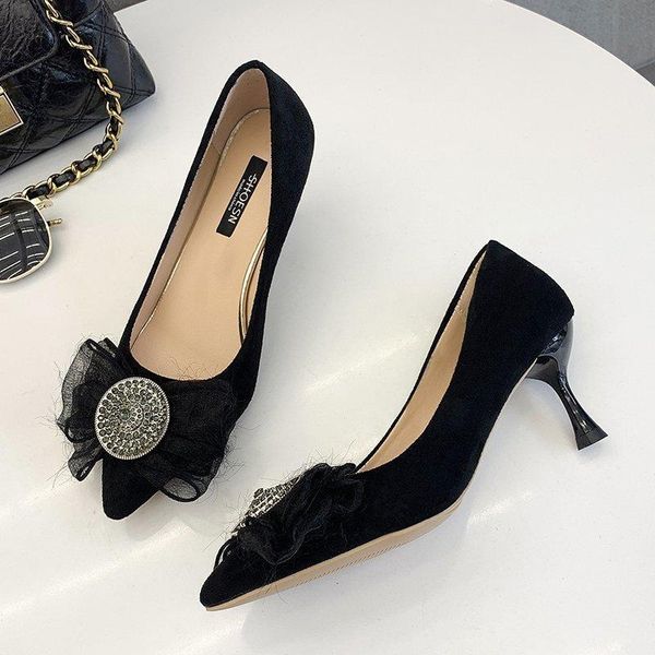 dress shoes 2021 bow shallow mouth high heels stiletto all-match sandals pumps pointed slip on zapatos de mujer plataforma, Black
dress shoes 2021 bow shallow mouth high heels stiletto all-match sandals pumps pointed slip on zapatos de mujer plataforma, Black