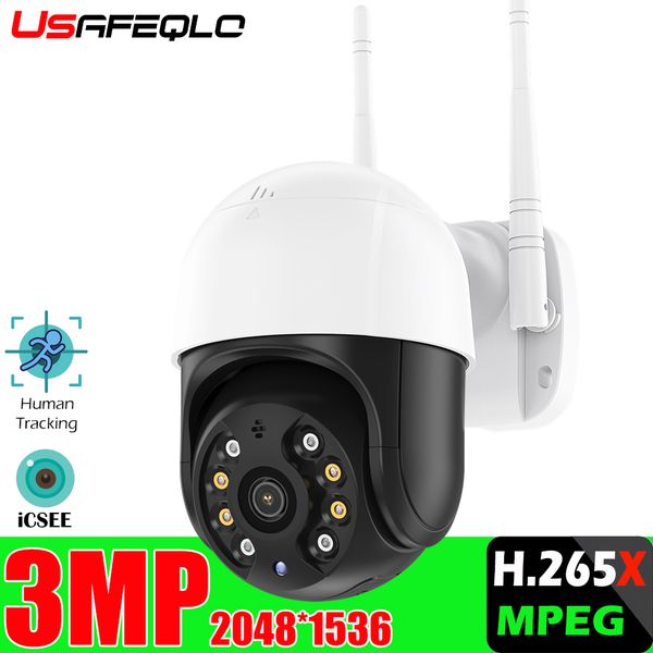 3mp 2048*1536 ptz wifi camera outdoor 4x digital zoom speed dome camera human tracking h.265x onvif home security cctv ip camera
3mp 2048*1536 ptz wifi camera outdoor 4x digital zoom speed dome camera human tracking h.265x onvif home security cctv ip camera