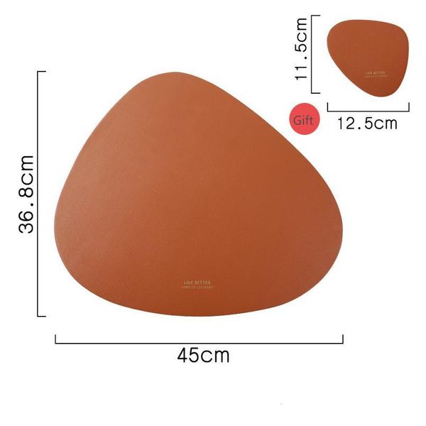 tableware pad placemat table mat pu leather heat insulation non-slip simple placemats disc coaster placemat for dini jlldkm
tableware pad placemat table mat pu leather heat insulation non-slip simple placemats disc coaster placemat for dini jlldkm