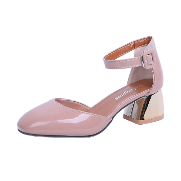 single button square head single shoes female hollow baotou 2020 spring and summer new high-heeled korean student shoes, Black
single button square head single shoes female hollow baotou 2020 spring and summer new high-heeled korean student shoes, Black