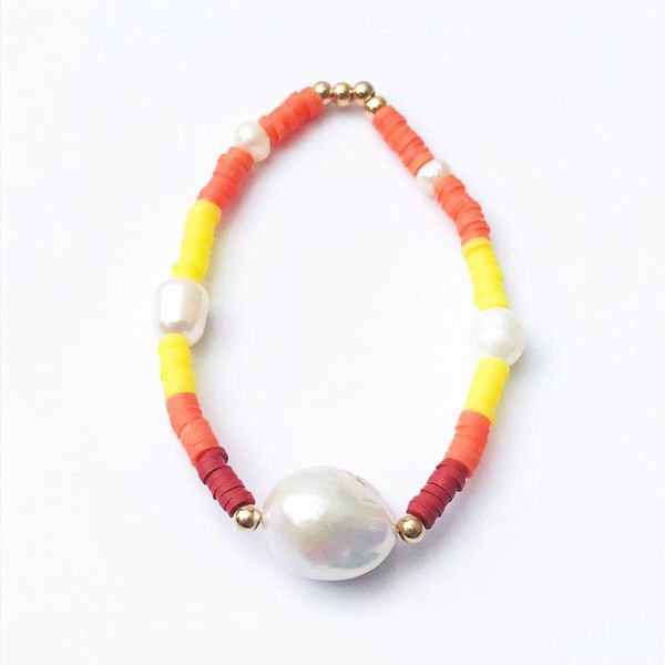 bohemian baroque pearl bracelet orange silicone gradient bracelet women's fashion jewelry adds charm de perles baroques, Golden;silver
bohemian baroque pearl bracelet orange silicone gradient bracelet women's fashion jewelry adds charm de perles baroques, Golden;silver