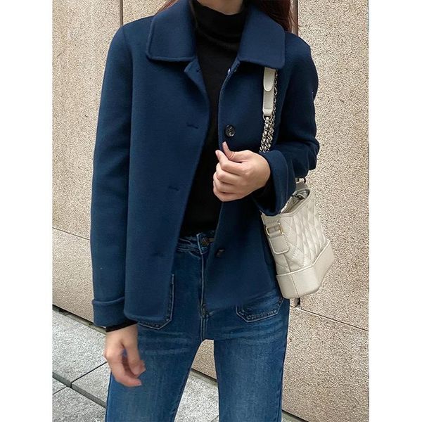 bottle cashmere coat of new fund of 2020 autumn winters is female commuter hand sew original style restoring ancient ways, Black
bottle cashmere coat of new fund of 2020 autumn winters is female commuter hand sew original style restoring ancient ways, Black