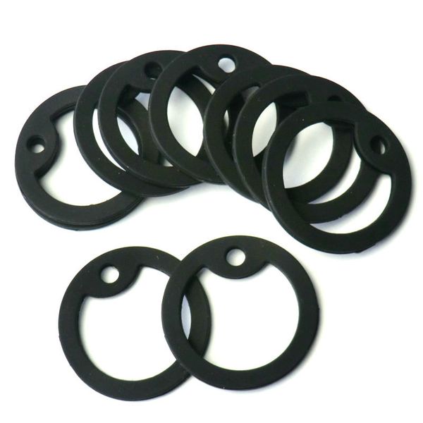 wholesale 100pcs black military accessories dog for man silencer rubber round jewellery tag q1127
wholesale 100pcs black military accessories dog for man silencer rubber round jewellery tag q1127