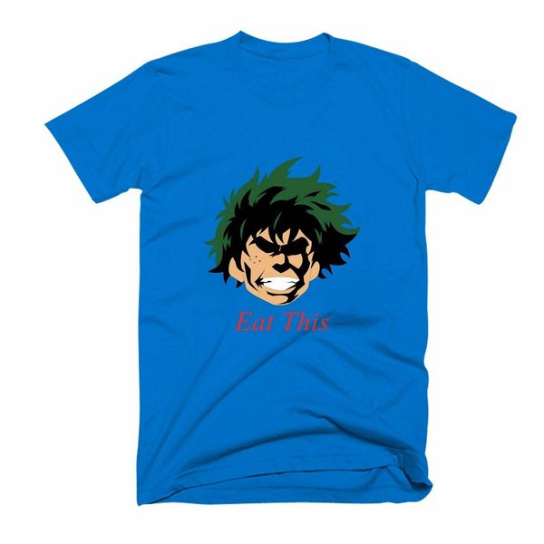 new izuku midoriya eat this men's women's t shirt usa size em1 plus size clothing tee shirt sport hooded sweatshirt hoodie