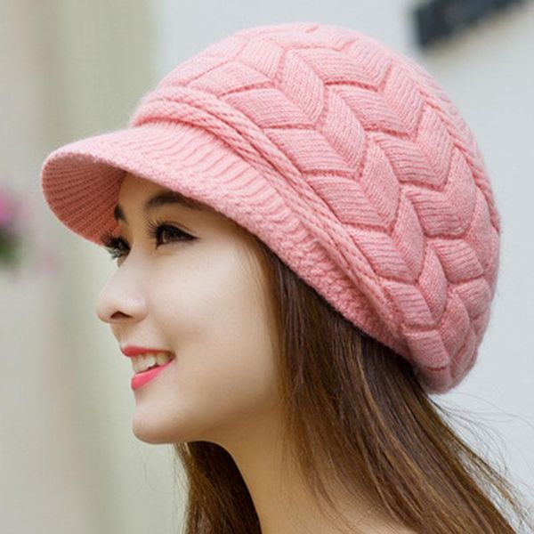 women's hats winter warm knitted hat rabbit hair double layer plus velvet cap visor beanies for women casual gorras wmtnpj yyysports, Black;white
women's hats winter warm knitted hat rabbit hair double layer plus velvet cap visor beanies for women casual gorras wmtnpj yyysports, Black;white