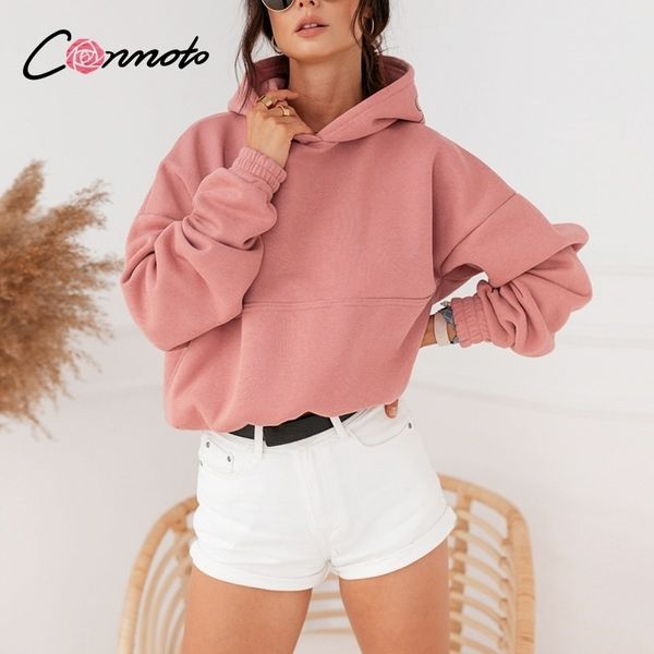 conmoto causal pink short women sweatshirt long sleeve autumn winter oversized hoodies fashion loose female shirt pull femme y200915, Black
conmoto causal pink short women sweatshirt long sleeve autumn winter oversized hoodies fashion loose female shirt pull femme y200915, Black