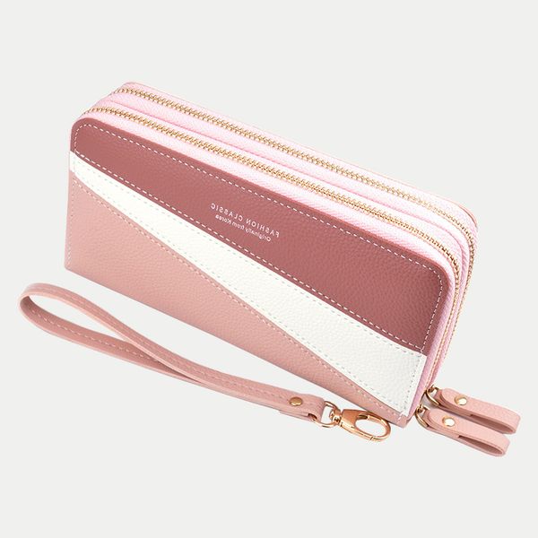 women leather long clutch money phone pocket tassel zipper female wallet patchwork card holder brand purse
women leather long clutch money phone pocket tassel zipper female wallet patchwork card holder brand purse