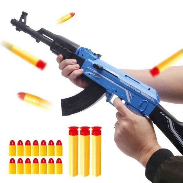 5444ak47 soft bullet toy rifle simulation air gun weapon for boys birthday gifts outdoor game silah
5444ak47 soft bullet toy rifle simulation air gun weapon for boys birthday gifts outdoor game silah