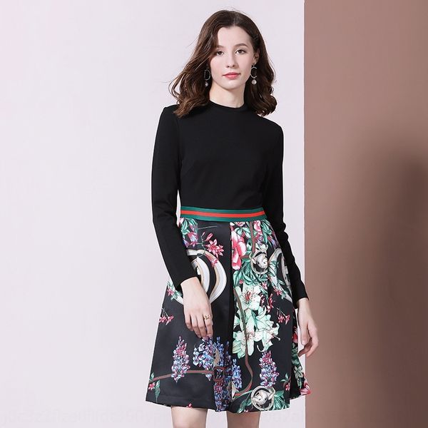 y5qh7 autumn and winter 2019 new round long neck aline aline skirt sleeve printing elegant slim slimming skirt dress dress s36wy, Black;gray
y5qh7 autumn and winter 2019 new round long neck aline aline skirt sleeve printing elegant slim slimming skirt dress dress s36wy, Black;gray