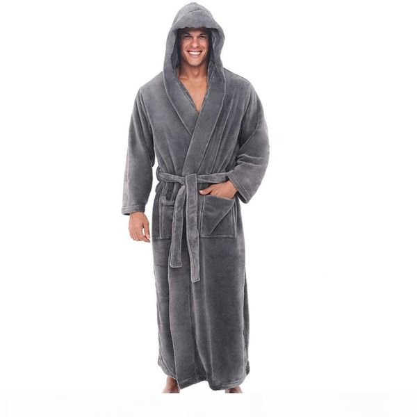 fashion casual mens bathrobes flannel robe hooded long sleeve couple men woman robe plush shawl kimono warm male bathrobe coat, Black;brown
fashion casual mens bathrobes flannel robe hooded long sleeve couple men woman robe plush shawl kimono warm male bathrobe coat, Black;brown