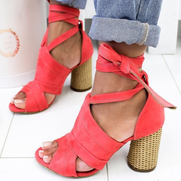 dress shoes women pumps gladiator platform high round heel lace up suede open toe solid wedding ladies sandals sapato feminino 3318w1, Black
dress shoes women pumps gladiator platform high round heel lace up suede open toe solid wedding ladies sandals sapato feminino 3318w1, Black