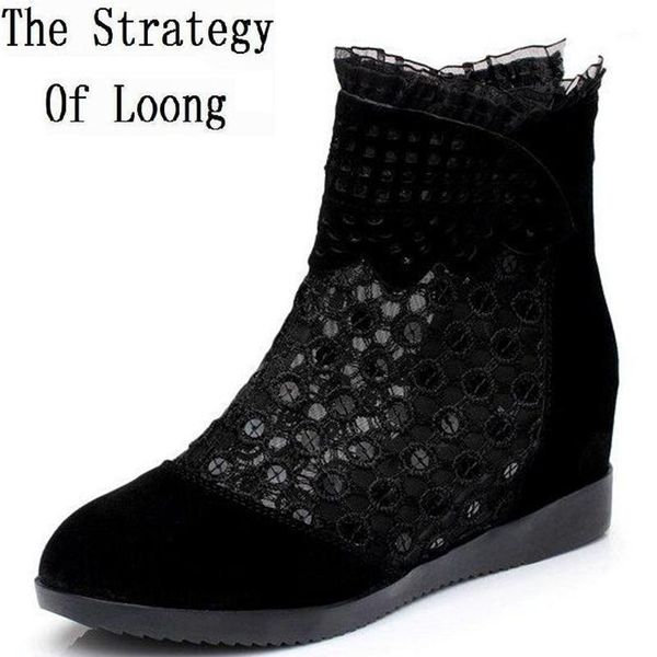 boots women summer sandals nubuck leather flats wedges elevator lace beading tassel lady gauze cutout plus size 34-42 sxq07281, Black
boots women summer sandals nubuck leather flats wedges elevator lace beading tassel lady gauze cutout plus size 34-42 sxq07281, Black