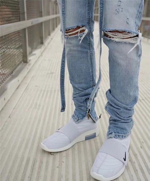 black fog street mens ripped fashion biker jeans men zipper fly distressed moustache effect, Blue
black fog street mens ripped fashion biker jeans men zipper fly distressed moustache effect, Blue