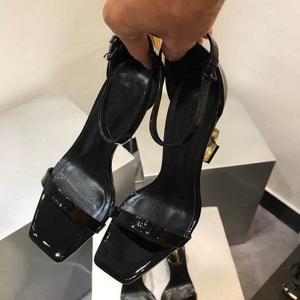 fashion letters high-heeled sandals patent leather black nude stiletto heel dress shoes ankle-wrap designer 6.5cm 8.5cm 11cm
fashion letters high-heeled sandals patent leather black nude stiletto heel dress shoes ankle-wrap designer 6.5cm 8.5cm 11cm