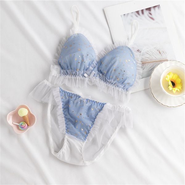 french girl print star underwear women set lace mesh transparent bra and panty for small breast my melody wire lolita, Red;black
french girl print star underwear women set lace mesh transparent bra and panty for small breast my melody wire lolita, Red;black