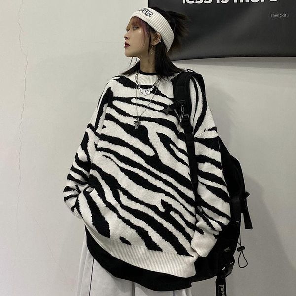 korean black and white stitching color women sweater chic causal oversized knitted pullover autumn new pull jumpers l741, White;black
korean black and white stitching color women sweater chic causal oversized knitted pullover autumn new pull jumpers l741, White;black