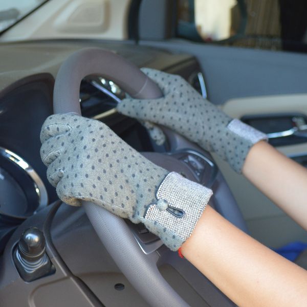 little cashmere wool spring and autumn winter korean women' touch screen cotton single driving gloves, Blue;gray
little cashmere wool spring and autumn winter korean women' touch screen cotton single driving gloves, Blue;gray