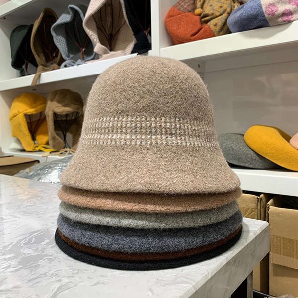 femininity jmx / basin simple autumn and winter new decorative warm fisherman's wool blended quality hat, Blue;gray
femininity jmx / basin simple autumn and winter new decorative warm fisherman's wool blended quality hat, Blue;gray