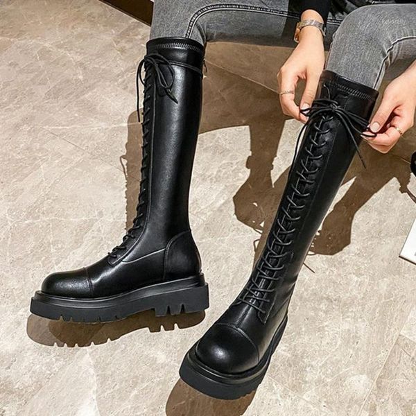 ribetrini new arrivals brand design quality chic shoes boots women square heels platform casual riding boot female1, Black
ribetrini new arrivals brand design quality chic shoes boots women square heels platform casual riding boot female1, Black