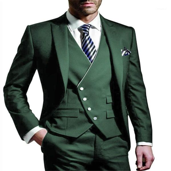 men suits slim fit casual 3 pieces business groomsmen grey green champagne lapel tuxedos for formal wedding(blazer+vest+pants)1, White;black
men suits slim fit casual 3 pieces business groomsmen grey green champagne lapel tuxedos for formal wedding(blazer+vest+pants)1, White;black