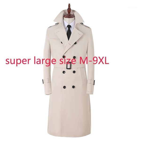 new windbreaker style autumn fashionable handsome super large coat x-long double breasted thick plus size s-8xl 9xl1, Tan;black
new windbreaker style autumn fashionable handsome super large coat x-long double breasted thick plus size s-8xl 9xl1, Tan;black