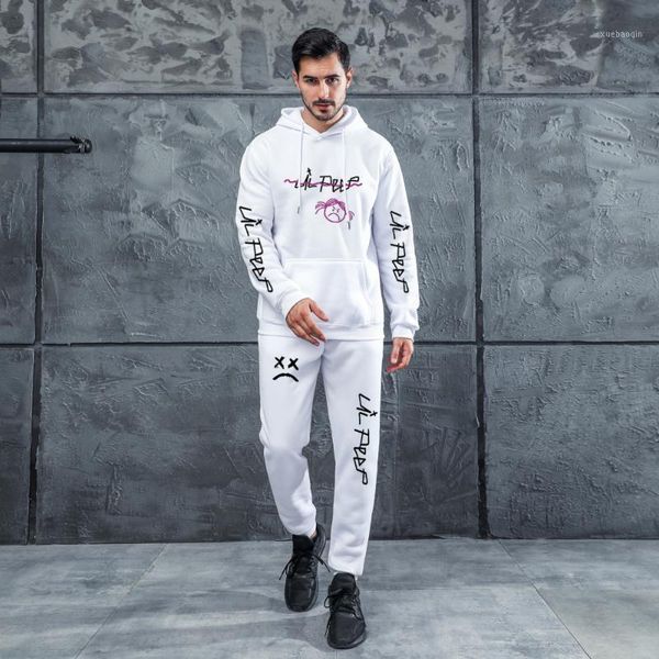 fashion lil peep sudadera con capucha conjuntos de para hombre/mujer invierno clido polar sudaderas + pantalones de trajes1, Gray
fashion lil peep sudadera con capucha conjuntos de para hombre/mujer invierno clido polar sudaderas + pantalones de trajes1, Gray