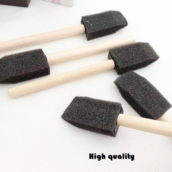 kids foam painting sponge paint brush for brushes with wood handle children students art class tool, Black;red
kids foam painting sponge paint brush for brushes with wood handle children students art class tool, Black;red