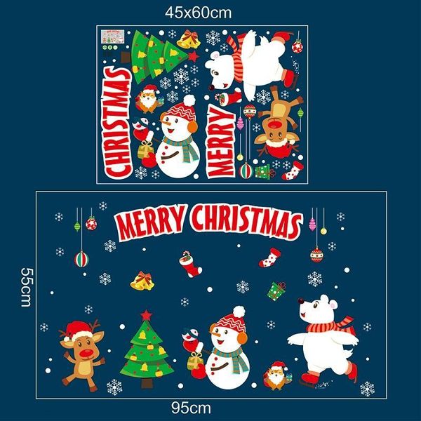 1set merry christmas wall stickers window door glass festival decals santa murals new year xmas decorations for home dec
1set merry christmas wall stickers window door glass festival decals santa murals new year xmas decorations for home dec