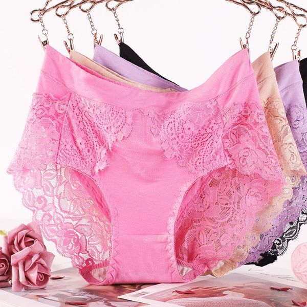 women's panties 2pcs/set high waist modal briefs women's lingerie plus size underwear lace solid breathable underpants female inti, Black;pink
women's panties 2pcs/set high waist modal briefs women's lingerie plus size underwear lace solid breathable underpants female inti, Black;pink