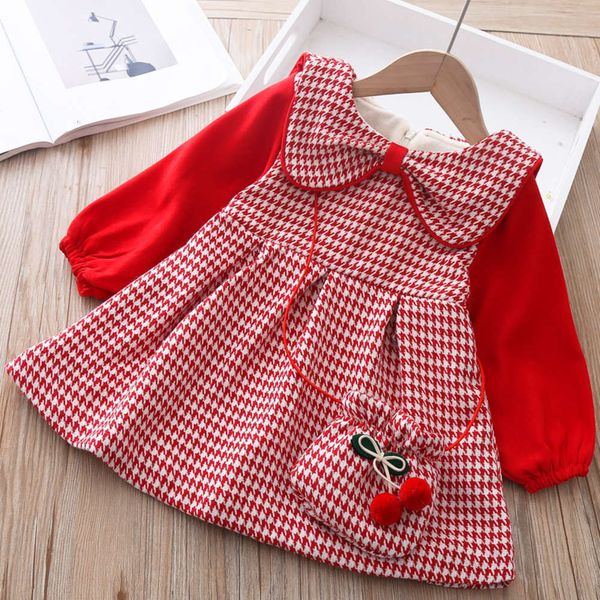 small autumn girls' and winter with fragrance korean sle thousand bird veet thickened princs new year's drs bfgcxunzsuwn, Red;yellow
small autumn girls' and winter with fragrance korean sle thousand bird veet thickened princs new year's drs bfgcxunzsuwn, Red;yellow